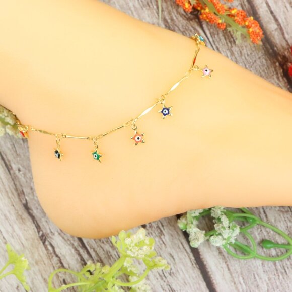 "Dainty Anklet for Women – Elegant Everyday Jewelry & Perfect Gift | MLCRC1685 - Picture 1 of 10